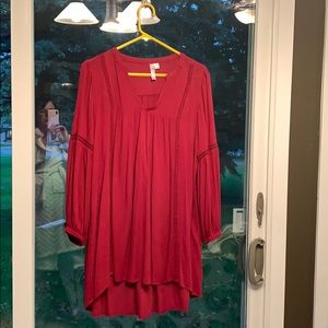 Boho chic casual dress